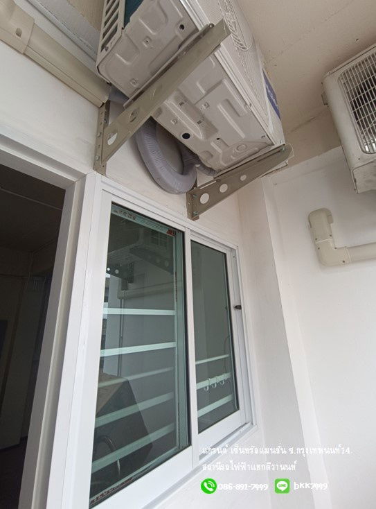 รูป ✅✅ปล่อยเช่าห้อง แกรนด์เซ็นทรัล แมนชั่น 45 ตรม. รีโนเวทใหม่ทั้งห้อง  ห้องสวยที่สุด สถานีรถไฟฟ้าแยกติวานนท์ - รูปที่ 13/19