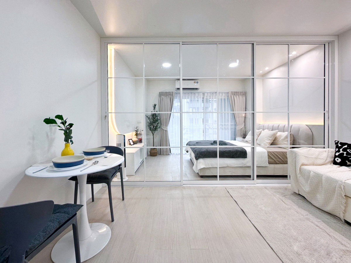 รูป ขายคอนโด รัชดา เพรสทีจ ห้องสวย พร้อมเฟอร์นิเจอร์ใหม่หมด - รูปที่ 7/11