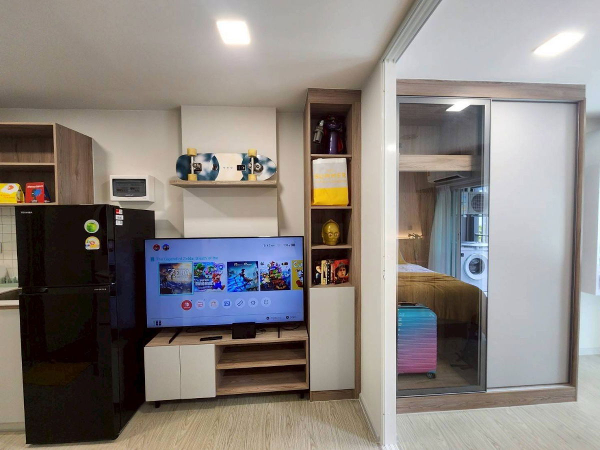 รูป 🏡 ให้เช่า Kave Town Island ห้องกั้น💖 ✨ ตึก A ชั้น 4 วิวสระอันดามัน ✅️ พร้อมเข้าอยู่ - รูปที่ 10/16