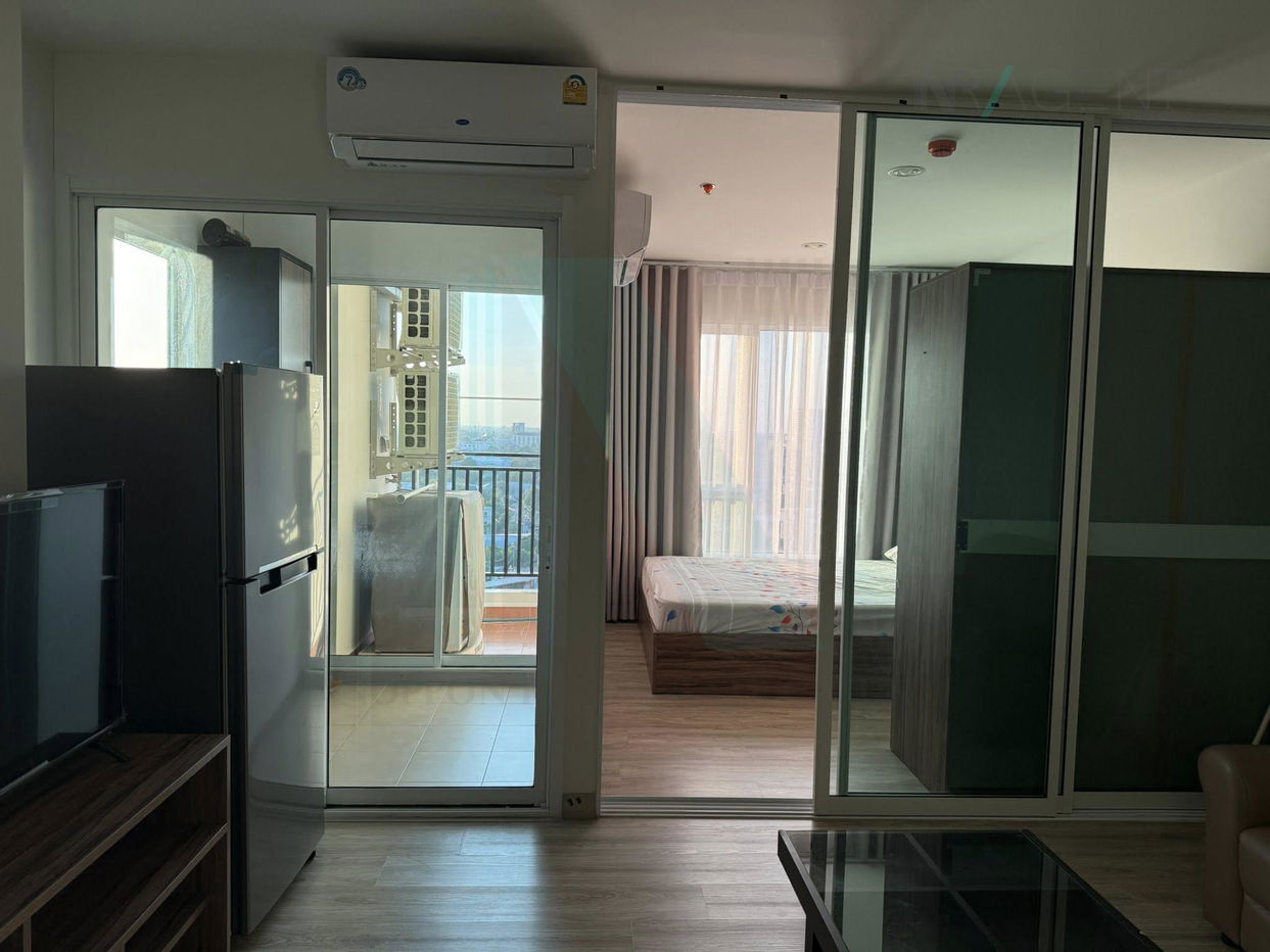 picture 🚩 For Rent Condo THE CRYSTAL BLISS @ RATTANATHIBET Building 1, Floor 15,1 bed room, Room size 30 sqm - 2/8