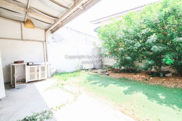 รูป ขายทาวน์เฮ้าส์ 26.6 ตร.ว พฤกษาวิลล์ 69 กาญจนาฯ-ลาดปลาดุก ไทรน้อย บางบัวทอง หลังบ้านพื้นที่กว้าง - รูปที่ 9/9