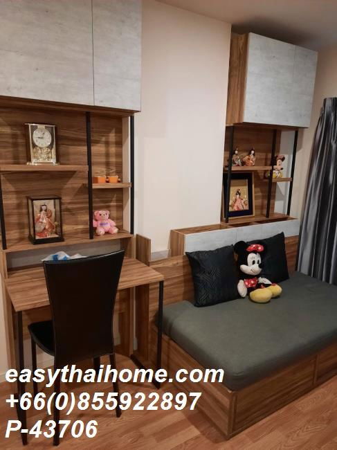 รูป P-43706 ให้เช่า คอนโด ลุมพินี วิลล์ สุขุมวิท 76 อำเภอเมืองสมุทรปราการ จังหวัดสมุทรปราการ พร้อมอยู่ ราคาถูก Line Id: @easythaihome 085-592-2897 - รูปที่ 7/12