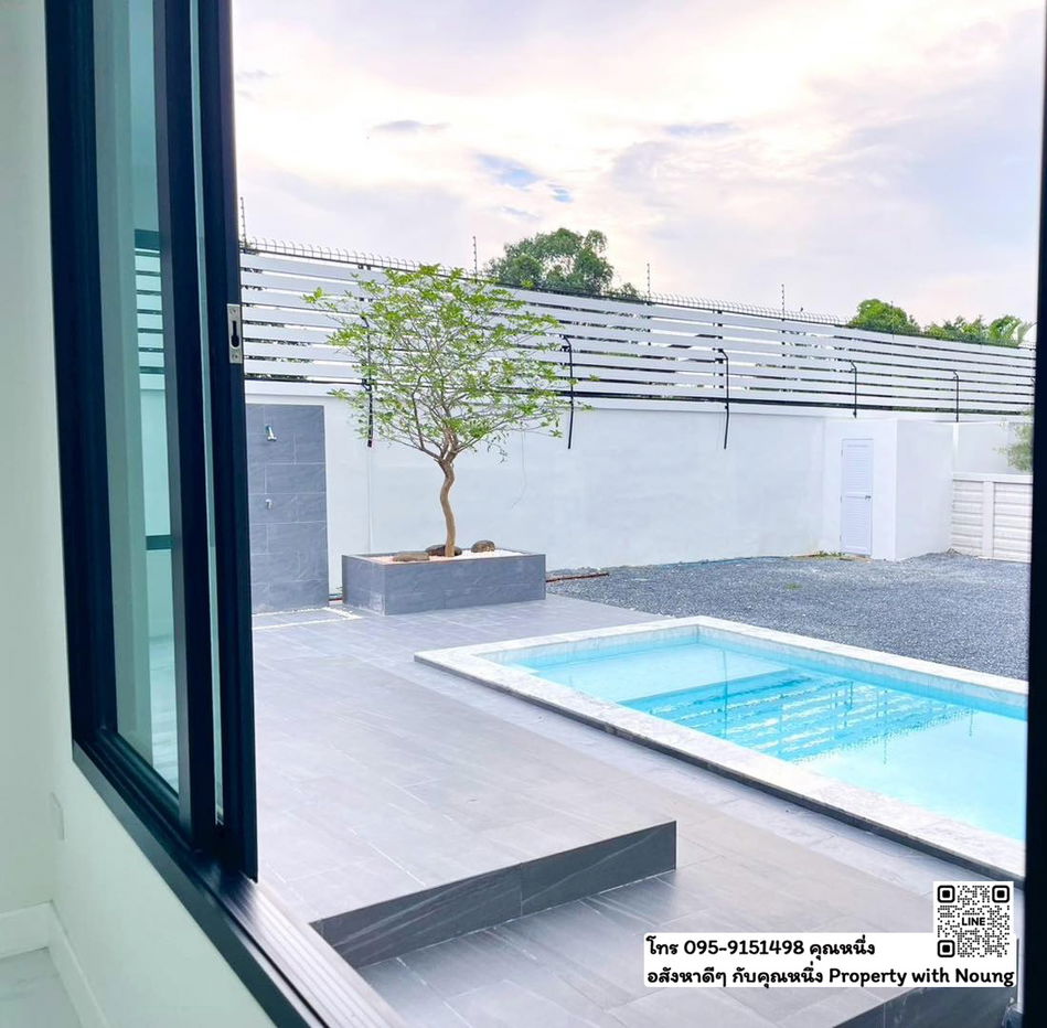 รูป บ้านเดี่ยวหรู พระราม 2 หลังใหญ่ 2 ชั้น พร้อมสระว่ายน้ำส่วนตัว “ณุศาศิริ ซิตี้ พระราม 2” ทำเลดีต้นถนนพระราม 2 พร้อมถนนทางเข้าโครงการส่วนตัว - รูปที่ 11/44