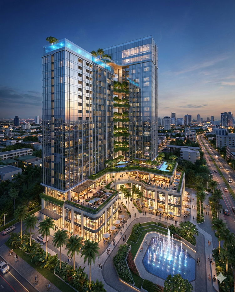 รูป ขายที่ดิน "พื้นที่สีแดง" ผืนใหญ่เกือบ 20 ไร่ ใจกลางเมืองชลบุรี (บ้านสวน) ทำเลทองศักยภาพสูง เหมาะขึ้นโครงการจัดสรรหรู หรือ Mixed-Use - รูปที่ 4/4