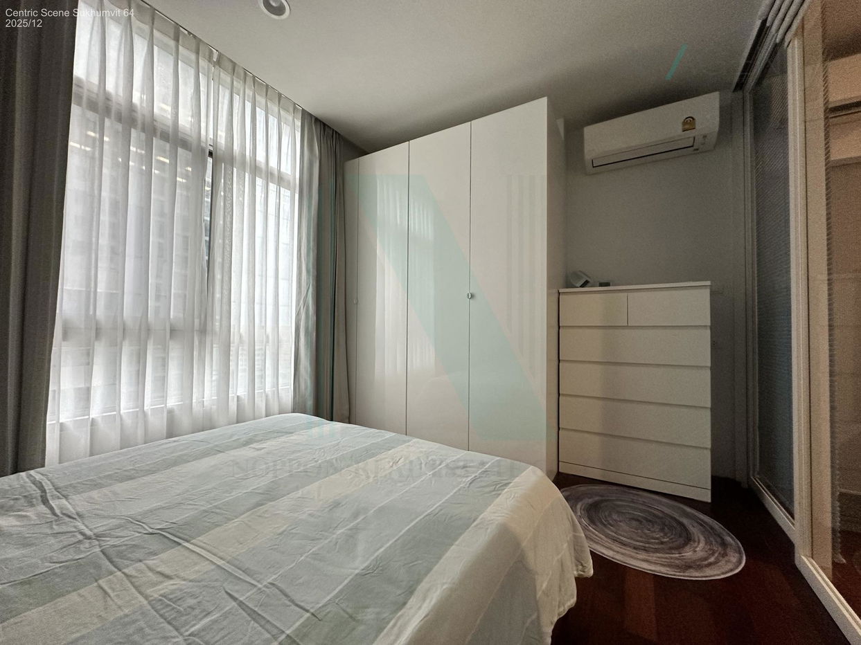 picture ðš For Rent Condo CENTRIC SCENE SUKHUMVIT 64 Building 1, Floor 11,1 bed room, Room size 34 sqm - 1/8