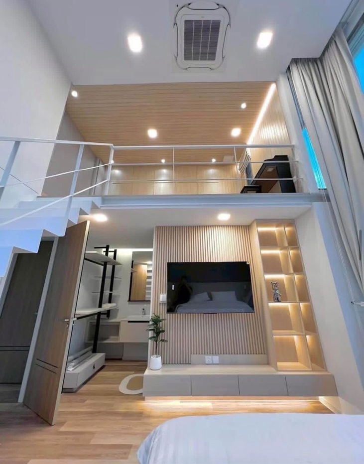 picture Luxury House for Rent VIVE RAMA 9 Japandi House Located in Krungthep Kreetha, close to Wellington International School. Japandi-style house - 4/15