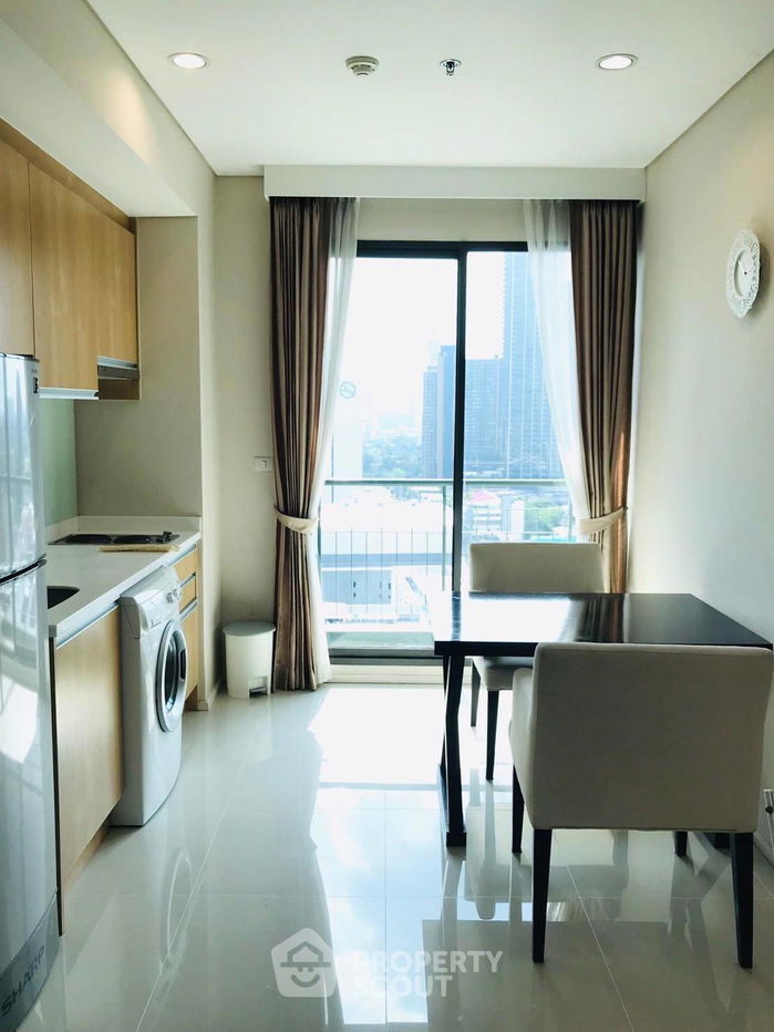 รูป คอนโด 1-ห้องนอน ที่ วิลล่า อโศก ใกล้ MRT เพชรบุรี (ID 469478) - รูปที่ 1/10