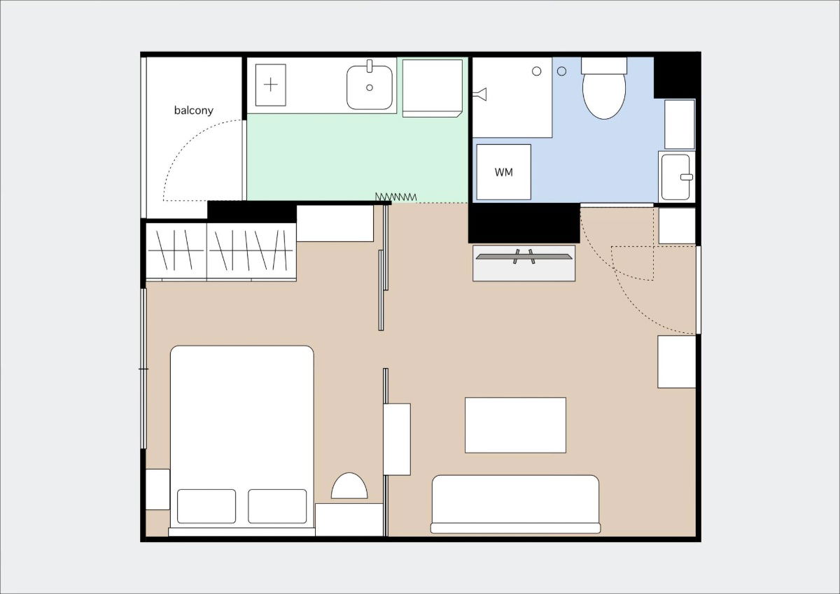 picture Code: KJ10048  for rent Centric Scene Sukhumvit 64 🔥🔥 Line ID: @kjcondo (with @)🔥🔥 - 12/12