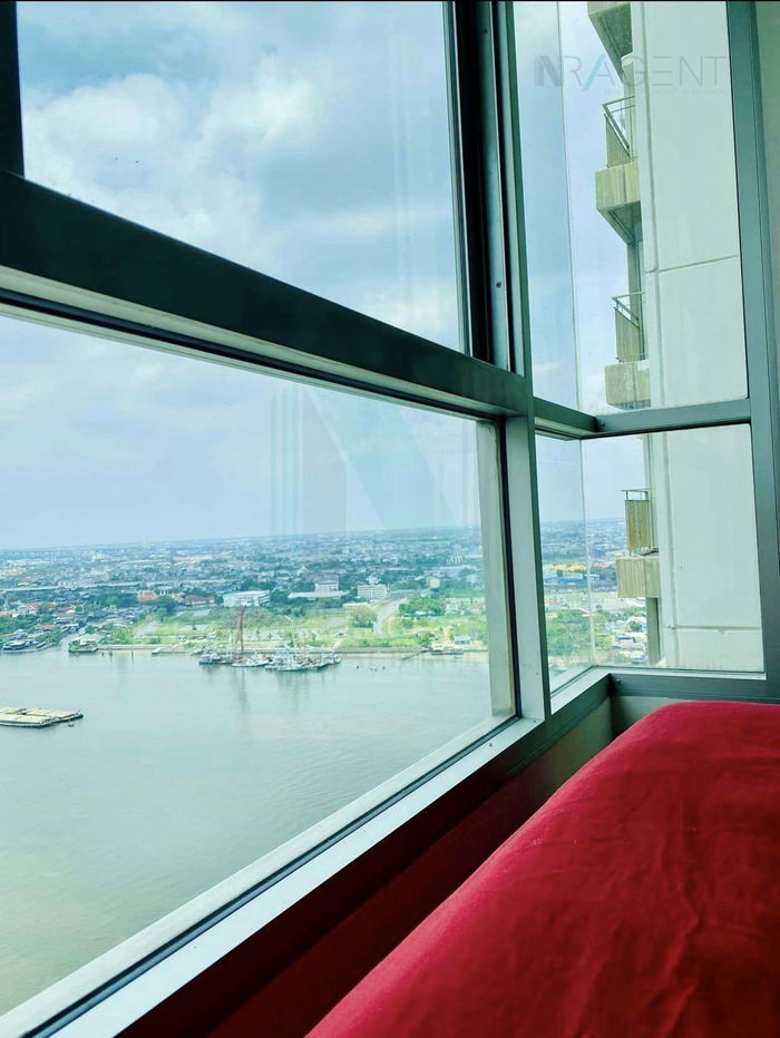 picture 🚩 For Rent Condo LUMPINI PARK RIVERSIDE RAMA 3 Building B, Floor 33,1 bed room, Room size 29 sqm - 3/8