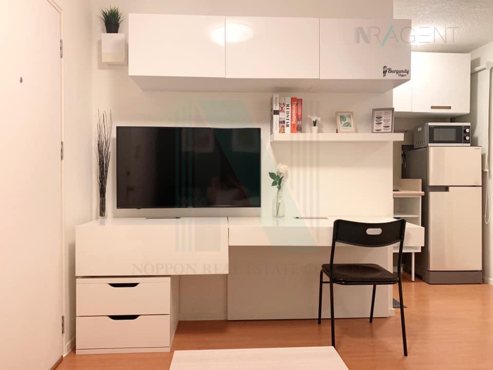 รูป ให้เช่า ลุมพินี คอนโดทาวน์ ร่มเกล้า – สุวรรณภูมิ STUDIO ชั้น 6 อาคาร A3 - รูปที่ 2/8