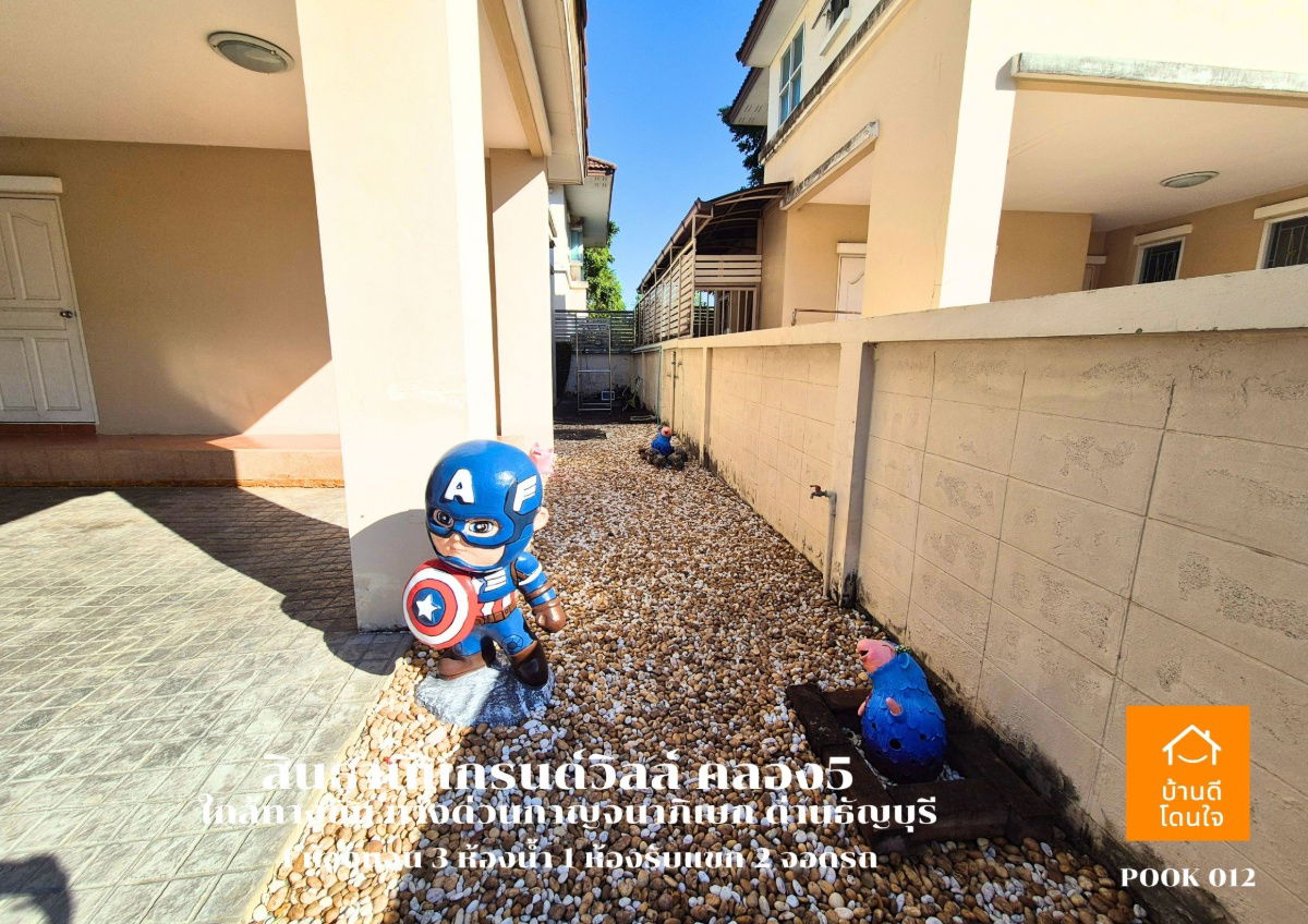 รูป ลดราคาพิเศษ!! บ้านเดี่ยว สินธานีแกรนด์วิลล์ (60 ตร.ว.) 4 นอน 3 น้ำ พร้อมอยู่  - รูปที่ 4/42