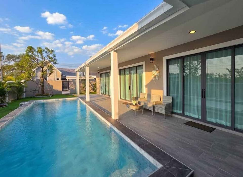 รูป ขายบ้านพูลวิลล่าพัทยาสร้างใหม่ พร้อมเข้าอยู่ ใกล้อ่างมาบประชัน โปรโมชั่น 12.9ล้านบาท (จาก 13.9 ล้านบาท สำหรับลูกค้าที่จองภายในสิ้นปีนี้ เท่านั้น) - รูปที่ 2/20