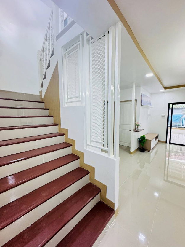 รูป ทาวน์เฮ้าส์ 2 ชั้น #หมู่บ้านพฤกษา3 วัดลาดปลาดุก! หลังริม เนื้อที่ 24 ตร.วา มีพื้นที่ด้านข้าง! ฟังก์ชันใหญ่ 4 ห้องนอน 2 ห้องน้ำ ต่อเติมระเบียงหน้าบ้าน - รูปที่ 12/20