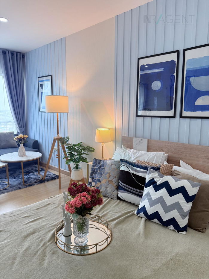 picture For Rent Condo SUPALAI VERANDA PHASI CHAROEN STATION Building B, Floor 19,Studio, Room size 30 sqm - 2/8