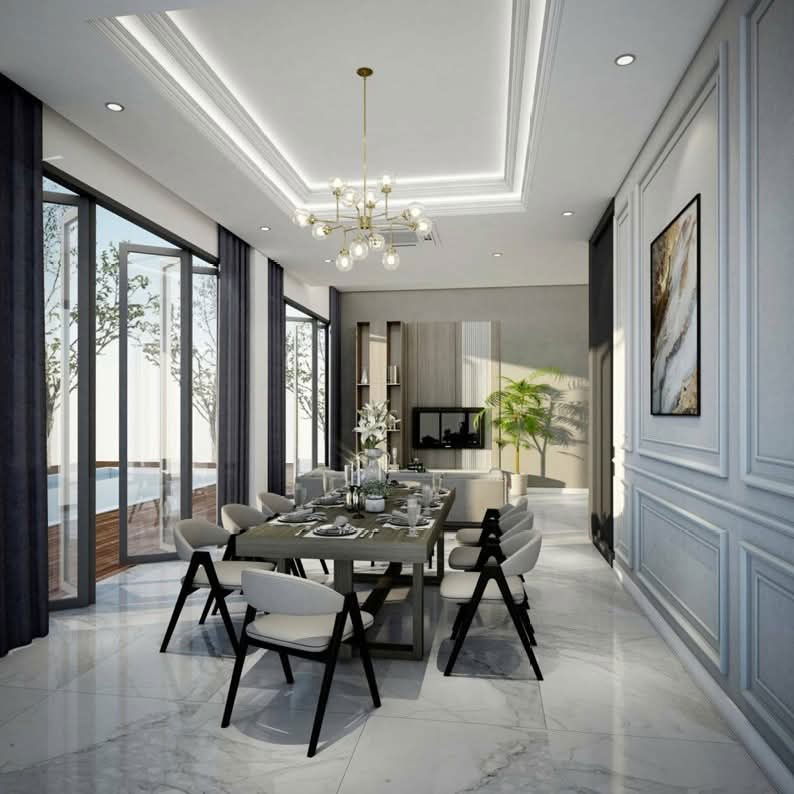 รูป ขายบ้านพูลวิลล่า พร้อมตกแต่งภายใน ม.แกรนด์วิลล์ อยุธยา - รูปที่ 6/19