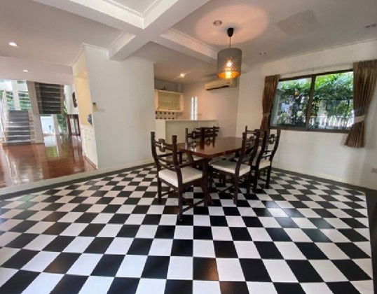 รูป ให้เช่า บ้านเดี่ยว 3 ชั้น หมู่บ้านนวธานี ซอยเสรีไทย 59 บ้านหลังใหญ่ 200 ตารางวา แอร์ 6 เครื่อง เฟอร์นิเจอร์ครบ Fully Furnished อยู่อาศัย - รูปที่ 16/19