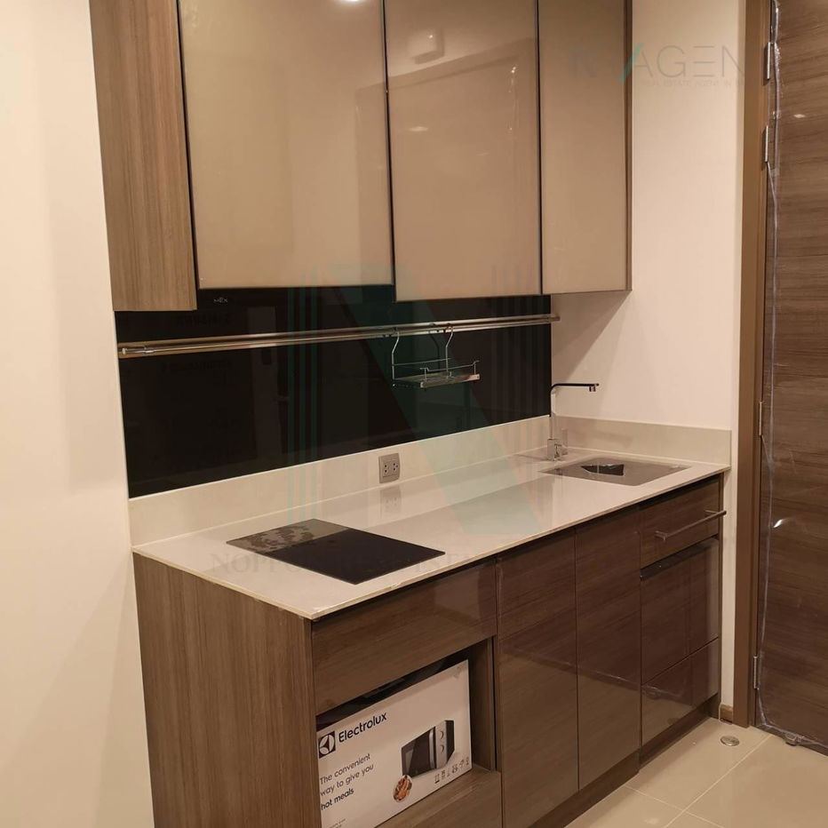 picture 🚩 For Rent Condo THE LINE PHAHON - PRADIPAT Building 1, Floor 34,1 bed room, Room size 27 sqm - 1/8