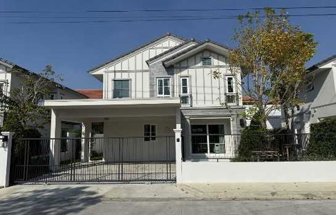 ให้ เช่า บ้านเดี่ยว 2 ชั้น หมู่บ้าน Villaggio 3 ศรีนครินทร์- บางนา 4 นอน 56 ตรว ใกล้ เมกา บางนา