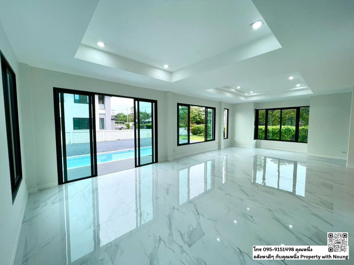 รูป บ้านเดี่ยวหรู พระราม 2 หลังใหญ่ 2 ชั้น พร้อมสระว่ายน้ำส่วนตัว “ณุศาศิริ ซิตี้ พระราม 2” ทำเลดีต้นถนนพระราม 2 พร้อมถนนทางเข้าโครงการส่วนตัว - รูปที่ 25/44