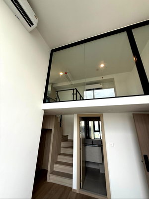 ขายคอนโด : ขายดาวน์ Origin Play Bangkhunnon ห้องมุม เพดานสูง