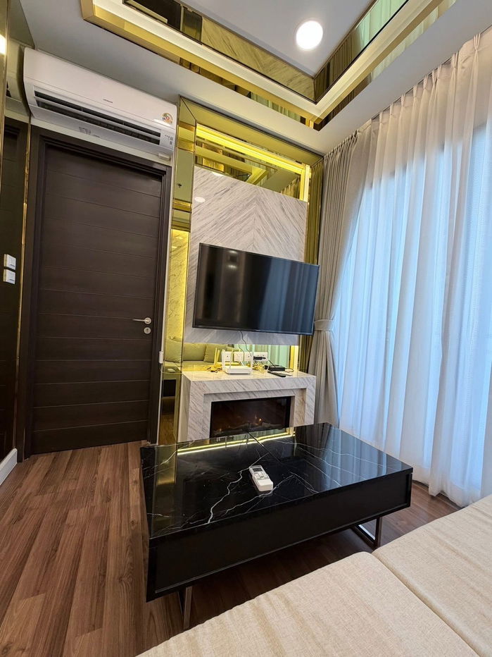 รูป 🟪🟦🟩🟨🟧 ให้เช่า Ivy Ampio รัชดา 📍ใกล้ MRT ศูนย์วัฒนธรรม🛎️🛎️ | 𝗟𝗶𝗻𝗲@: @𝗮𝘀𝘀𝗲𝘁𝘀𝗽𝗿𝗼 - รูปที่ 3/10