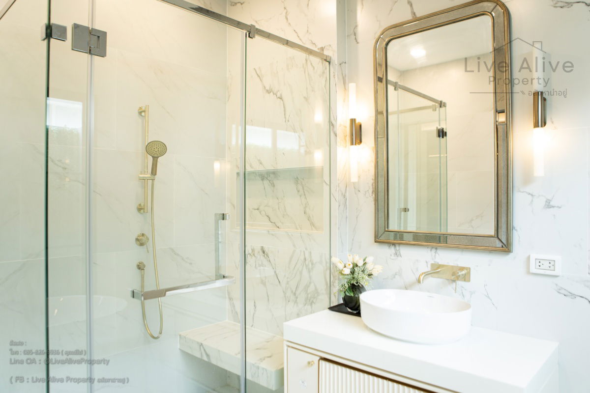 รูป ให้เช่า บ้านหรู คุณค่าที่คุณคู่ควร เฟอร์ครบ พร้อมเข้าอยู่ - รูปที่ 44/45