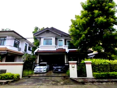 เช่าบ้านเดี่ยว ถนนเสรีไทย : ให้เช่า บ้านเดี่ยว 2 ชั้น เศรษฐสิริ วงแหวน–สุขาภิบาล 2 บ้านสวยพร้อมอยู่ เฟอร์นิเจอร์และเครื่องใช้ไฟฟ้าครบ 