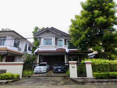 ให้เช่า บ้านเดี่ยว 2 ชั้น เศรษฐสิริ วงแหวน–สุขาภิบาล 2 บ้านสวยพร้อมอยู่ เฟอร์นิเจอร์และเครื่องใช้ไฟฟ้าครบ