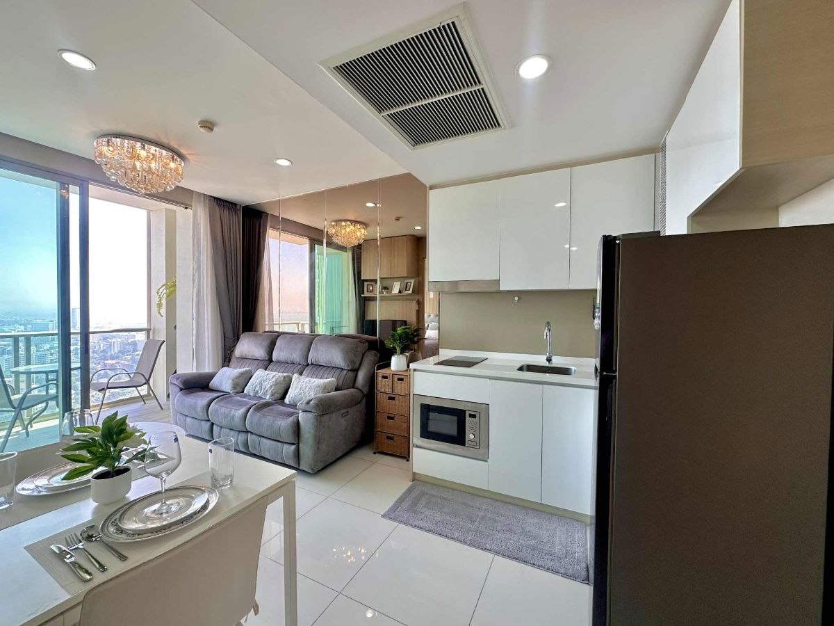 รูป ขาย ริเวียร่า วงศ์อมาตย์ บีช คอนโดหรูในพัทยาเหนือ ชื่อต่างชาติ 1 ห้องนอน ชั้น 30 วิวทะเล - รูปที่ 9/33