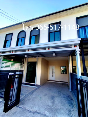 ทาวน์โฮม ถนนลำลูกกา : ทาวน์โฮม 2 ชั้น บ้านใหม่ ต่อเติมพร้อมอยู่ ลำลูกกา-คลอง 4