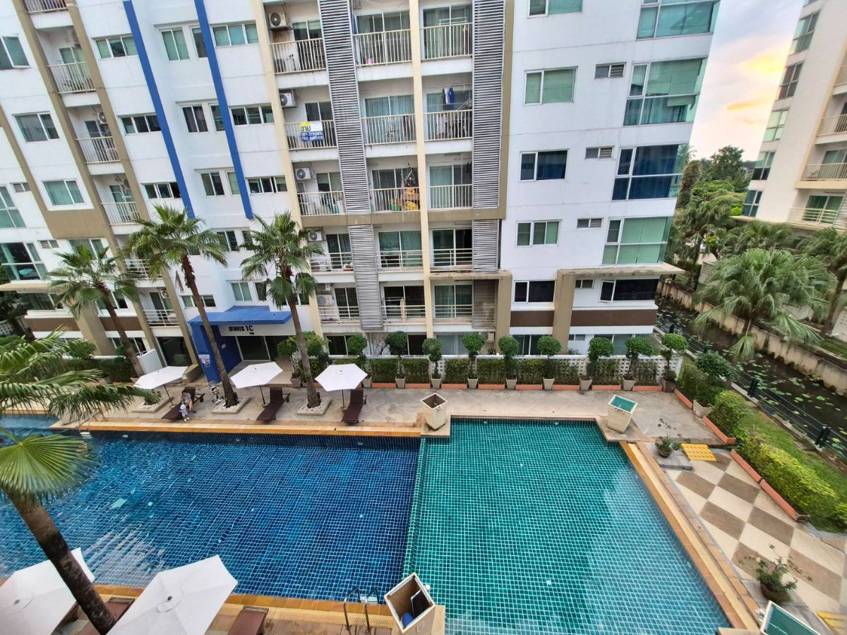 รูป ให้เช่าคอนโด The Metro Park เฟส 1 แบบ 30.5 ตร.ม. ชั้น 4 ห้องสวย วิวสระว่ายน้ำ เฟอร์+ไฟฟ้าครบ - รูปที่ 9/12