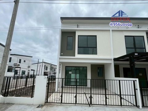 svs305 ให้เช่า ทาวน์โฮม พฤกษาวิลล์ 123 บางนา-อ่อนนุช Pruksa Ville 123 Bangna-Onnut บ้านเปล่า หลังมุม