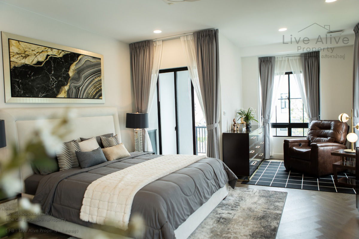 รูป ให้เช่า บ้านหรู คุณค่าที่คุณคู่ควร เฟอร์ครบ พร้อมเข้าอยู่ - รูปที่ 35/45