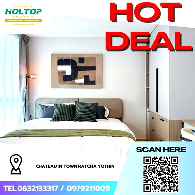Condos for rent : #Z3517💥 071268 🔥Condo for rent: Chateau In Town Ratcha Yothin