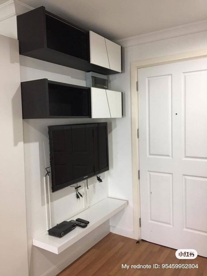 รูป 🟢ห้องสวย!! พร้อมเข้าอยู่!! 🟢ลุมพินี เพลส พระราม 9 - รัชดา ใกล้ MRT พระราม 9 สอบถาม📱ADD LINE @572aurac แอดมินตอบไว✨ - รูปที่ 6/9