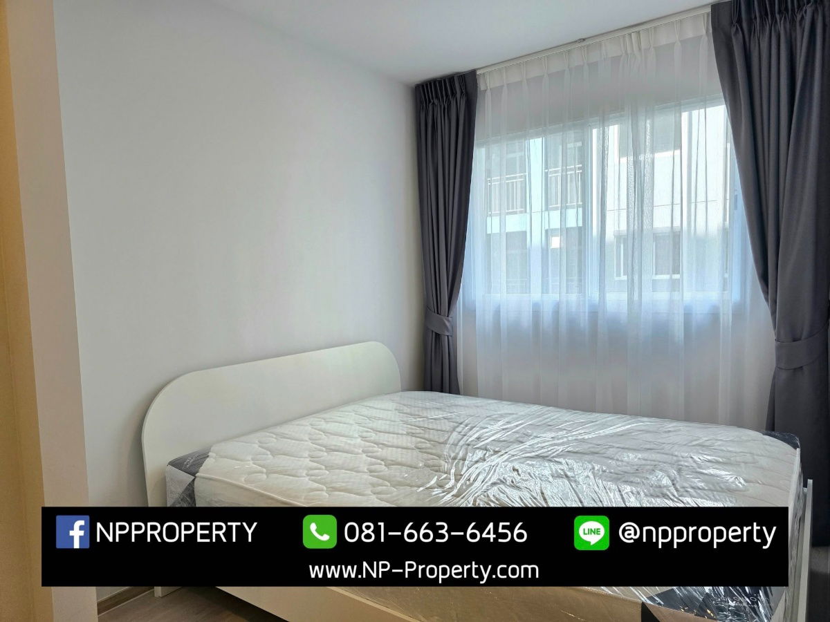 รูป คอนโดเอิร์นอมตะนคร – พร้อมเครื่องซักผ้า! 🧺 ห้องใหม่เอี่ยม น่าอยู่สุด ๆ - รูปที่ 10/12