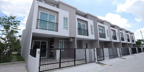 ขายบ้าน ทาวน์โฮม 2 ชั้น ซิตี้เซนส์ ดอนเมือง - สรงประภา Type "Rain" 158 ตร.ม.