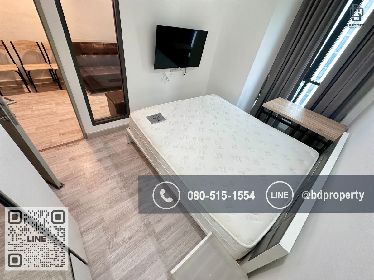 รูป Bestdeal ให้เช่า 1 ห้องนอน 31ตรม.ราคา 16,000/เดือนเท่านั้น เฟอร์นิเจอร์และเครื่องใช้ไฟฟ้าครบ“IDEO MOBI RAMA 9” ใกล้MRT และ เซ็นทรัลพระราม 9 - รูปที่ 4/9
