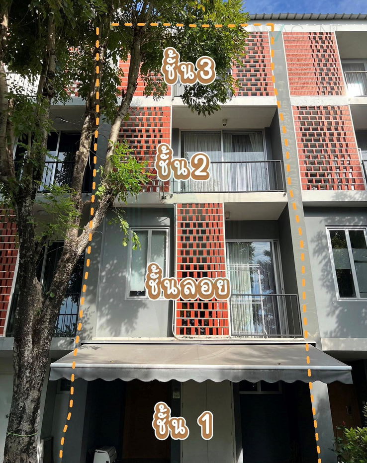 picture 📌 For Sell Town house SIAMESE BLOSSOM @ FASHION 3-story 3 bedroom 3 bathroom - 1/8