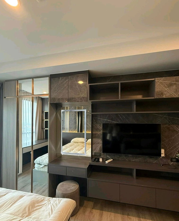 picture For rent: Knightsbridge Collage Sukhumvit 107, beautiful, cheap, fully furnished, near BTS Bearing. Interested, add Line @841qqlnr - 1/9