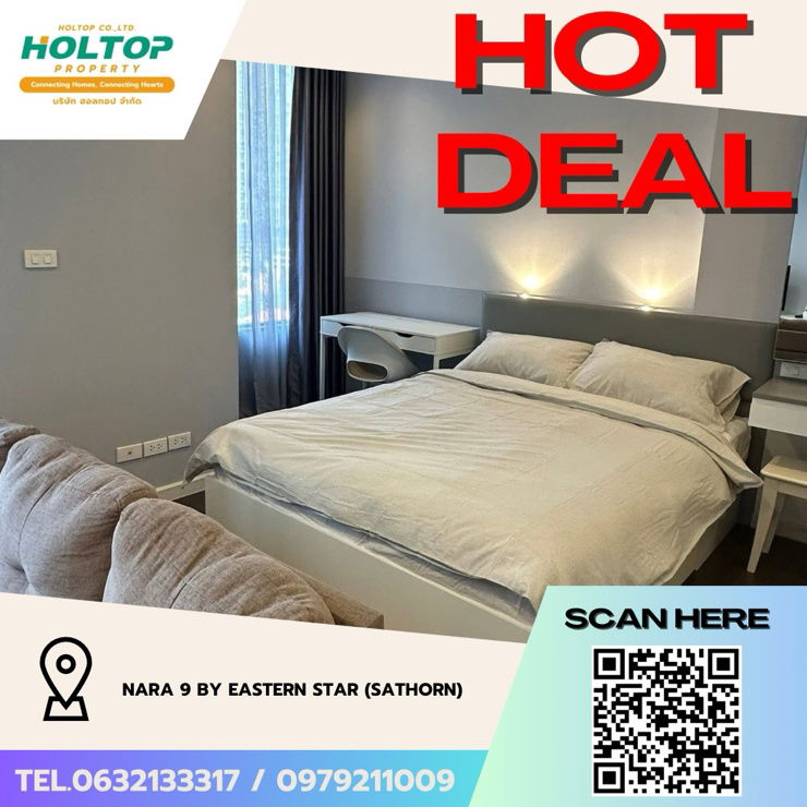 รูป #Z3510💥 071268 🔥ให้เช่าคอนโด Nara 9 by Eastern Star (Sathorn) - รูปที่ 1/6