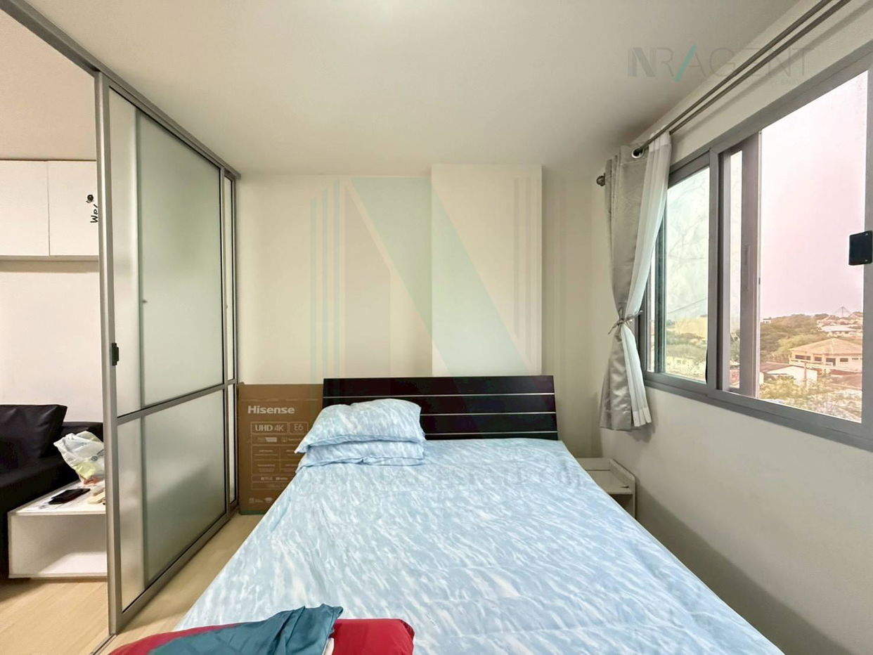 picture 🚩 For Rent Condo DCONDO RAM INTRA Building C, Floor 6,1 bed room, Room size 30 sqm - 6/8