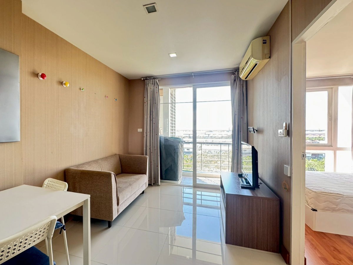 รูป ✨ห้องชั้นสูง ฟรีวิวแบบสุดสายตา ให้เช่า Airlink Residence พร้อมเฟอร์ครบ เข้าอยู่ได้ทันที ห้องขนาดใหญ่ 36 ตร.ม. วิวสนามบิน ✈️ - รูปที่ 2/9