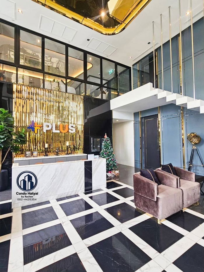 รูป ให้เช่า Plus connect hatyai ชั้น 20 ขนาด 30 ตร.ม. #ฟรีแม่บ้านทำความสะอาดเดือนละครั้ง เช่า 13,500 บาท/เดือน  - รูปที่ 28/28