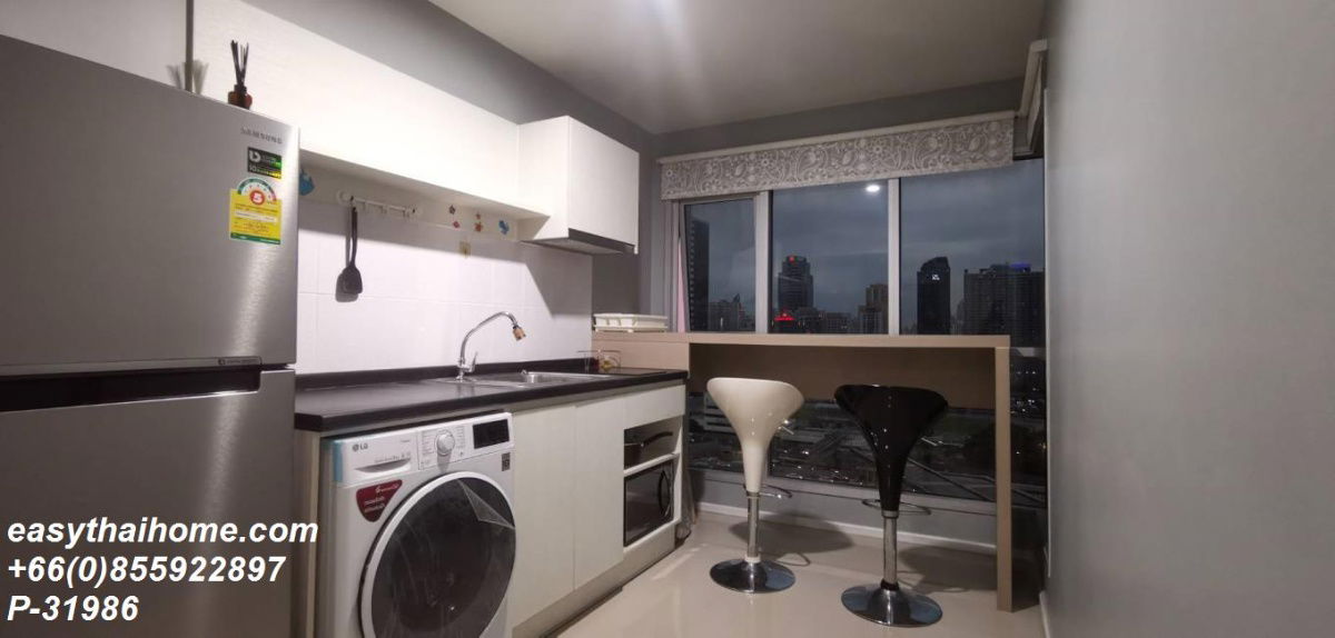 picture P-31986 Condo for rent Aspire Rama 9 fully furnished (Confirm again when visit). - 8/12