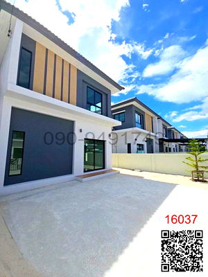 เช่าบ้านเดี่ยว ถนนลำลูกกา : เช่า บ้านเดี่ยว 2 ชั้นหลังใหม่ ไม่เคยปล่อยเช่า หมู่บ้าน CPN นิน วงแหวน-ลำลูกกา คลอง 6