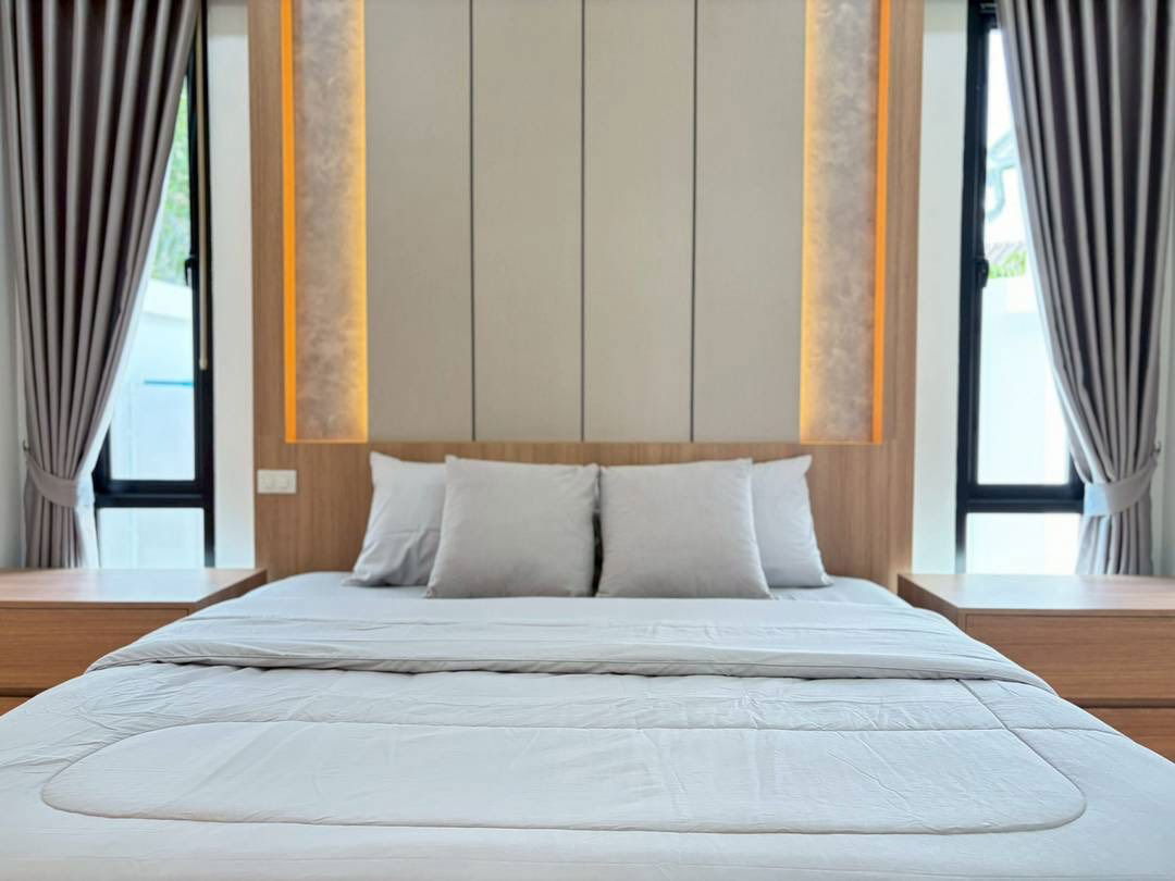 รูป ขายพูลวิลล่าหรู สร้างใหม่ ทำเลทอง ใกล้หาดจอมเทียนเพียง 1 กม. สร้างเสร็จพร้อมโอน! - รูปที่ 6/20