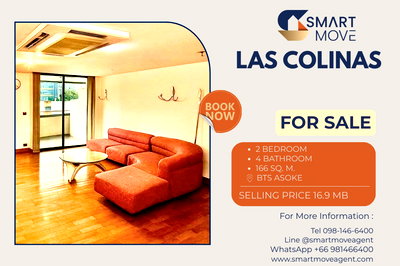 Condos for sale Asoke Road : 🔥 For Sale !! 🔥 Code C20250700055..........Las Colinas, 2 bedroom, 3 bathroom, high floor 17++, Rare Item, furnished, Special Deal!!📣📣