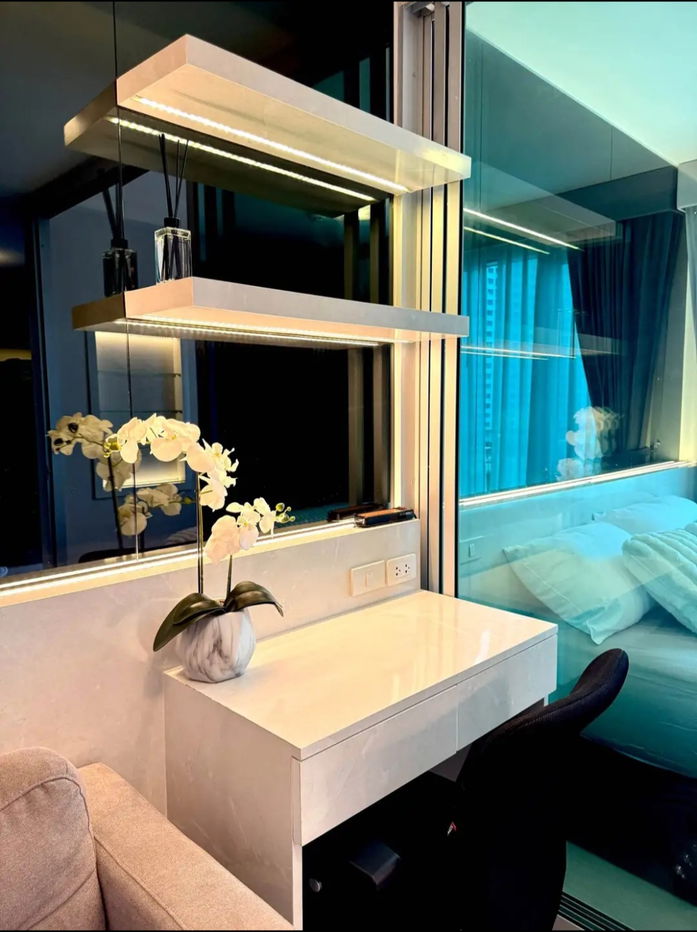 picture Plum Condo Ram 60 Interchange, 8th Floor, Building A New room never rent out, Ready to move in, rent 11,000 baht - 10/16