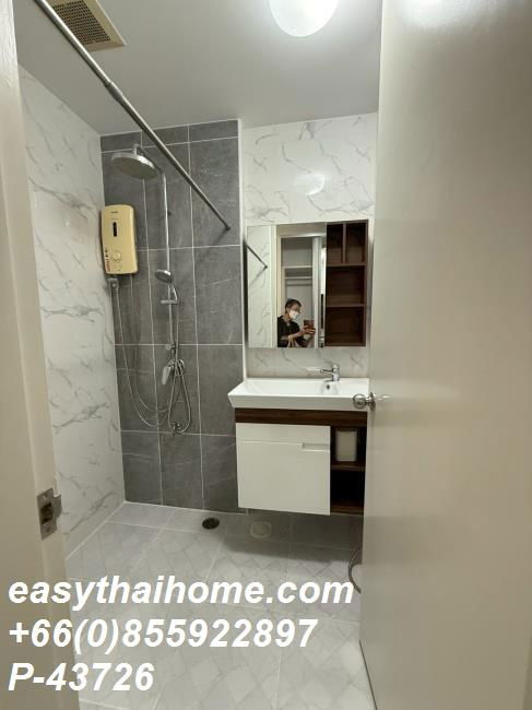 รูป P-43726 ให้เช่า คอนโด เดอะ พาร์คแลนด์ ศรีนครินทร์ เลคไซด์ , Bang Phli District, Samut Prakan พร้อมอยู่ ราคาถูก Line Id @easythaihome 085-592-2897 - รูปที่ 6/9